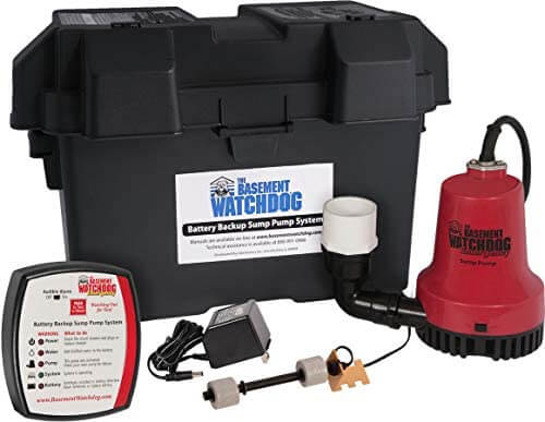 Basement Watchdog BWE, 2nd best battery backup sump pump