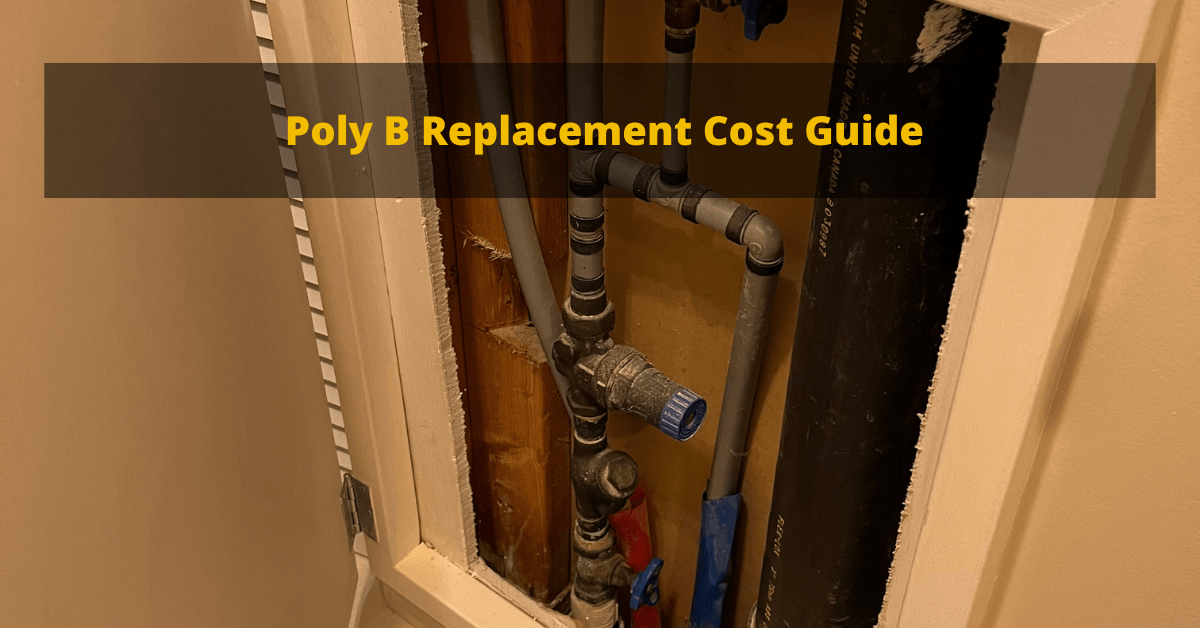 poly b replacement cost